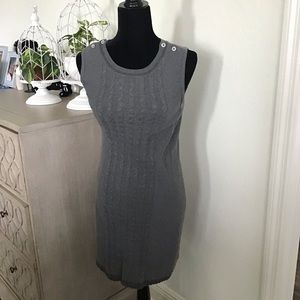 Tommy Hilfiger cable sleeveless sweater dress